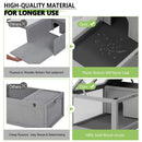 BOSSIN Turtle Cage Reptile Terrarium with Lamp Holder