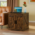 VITESSE 24" Large Sofa Side Table with Charging Station