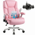 VITESSE 600lbs Large Heavy Duty Office Chair with Flip up Armrest, Big and Tall Office Chair