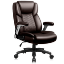 VITESSE 600lbs Large Heavy Duty Office Chair with Flip up Armrest, Big and Tall Office Chair