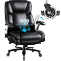 VITESSE 600lbs Large Heavy Duty Office Chair with Flip up Armrest, Big and Tall Office Chair