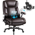 VITESSE 600lbs Large Heavy Duty Office Chair with Flip up Armrest, Big and Tall Office Chair