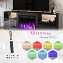 VITESSE 70" Fireplace TV Stand with 23" Electric Fireplace for TVs Up to 80 inch