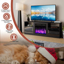 VITESSE 70" Fireplace TV Stand with 23" Electric Fireplace for TVs Up to 80 inch