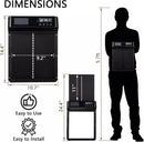 VITESSE Automatic Chicken Coop Door, Solar Powered Chicken Door with Timer & Light Sensor