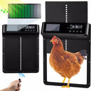 VITESSE Automatic Chicken Coop Door, Solar Powered Chicken Door with Timer & Light Sensor
