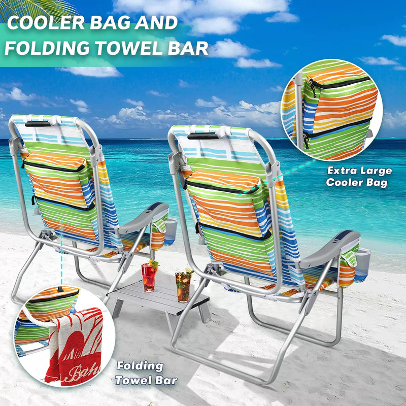 VITESSE Backpack Beach Chairs for Adults,Camping Chairs
