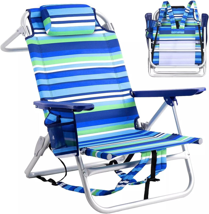 VITESSE Backpack Beach Chairs for Adults,Camping Chairs