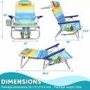 Bossin Backpack Beach Chairs for Adults,Camping Chairs
