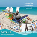 VITESSE Backpack Beach Chairs for Adults,Camping Chairs with Headrest