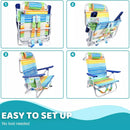 VITESSE Backpack Beach Chairs for Adults,Camping Chairs with Headrest