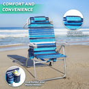 VITESSE Backpack Beach Chairs for Adults,Camping Chairs with Headrest
