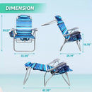 VITESSE Backpack Beach Chairs for Adults,Camping Chairs with Headrest