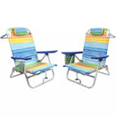 VITESSE Backpack Beach Chairs for Adults,Camping Chairs with Headrest