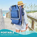 VITESSE Backpack Beach Chairs for Adults,Camping Chairs with Headrest