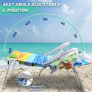 VITESSE Backpack Beach Chairs for Adults,Camping Chairs with Headrest