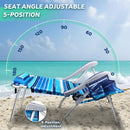 VITESSE Backpack Beach Chairs for Adults,Camping Chairs with Headrest