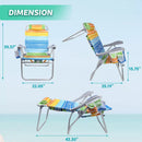 VITESSE Backpack Beach Chairs for Adults,Camping Chairs with Headrest