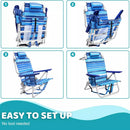 VITESSE Backpack Beach Chairs for Adults,Camping Chairs with Headrest