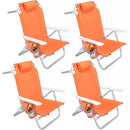 VITESSE Backpack Beach Chairs for Adults,Camping Chairs with Headrest