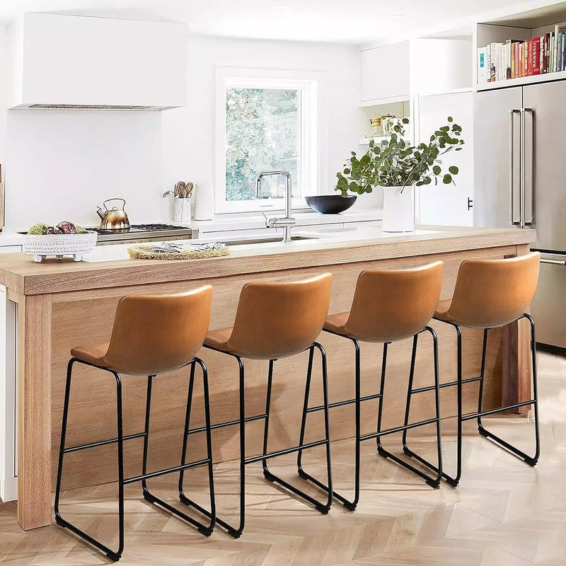 Vitesse Bar Stools ,Counter Height Bar Stools with Back