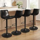Vitesse Bar Stools Set of 2 Modern Swivel Bar Chairs