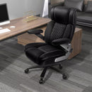 Vitesse Big and Tall Office Chair with Adjustable 5D Flip Arms＆Lumbar Support, Heavy Duty Executive Desk Chair with Pocket Spring Cushion,High Back Computer Chair 600 LBS,Dual Rubber Wheels