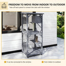 VITESSE Double Layer Mobile Cat Cages2