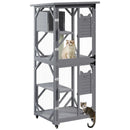 VITESSE Double Layer Mobile Cat Cages2