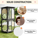 VITESSE Double Layer Mobile Cat Cages2