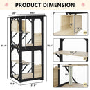 VITESSE Double Layer Mobile Cat Cages2