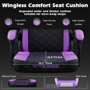 VITESSE Ergonomic Gaming Chair for Adults, 400 lbs PC Computer Chair, Racing Office Chair, Silla Gamer Height Adjustable Swivel Chair with Lumbar Vibration Support and Headrest