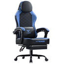 VITESSE Ergonomic Gaming Chair for Adults, 400 lbs PC Computer Chair, Racing Office Chair, Silla Gamer Height Adjustable Swivel Chair with Lumbar Vibration Support and Headrest