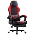VITESSE Ergonomic Gaming Chair for Adults, 400 lbs PC Computer Chair, Racing Office Chair, Silla Gamer Height Adjustable Swivel Chair with Lumbar Vibration Support and Headrest