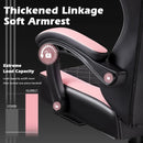 VITESSE Ergonomic Gaming Chair for Adults, 400 lbs PC Computer Chair, Racing Office Chair, Silla Gamer Height Adjustable Swivel Chair with Lumbar Vibration Support and Headrest