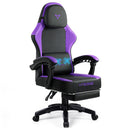 VITESSE Ergonomic Gaming Chair for Adults, 400 lbs PC Computer Chair, Racing Office Chair, Silla Gamer Height Adjustable Swivel Chair with Lumbar Vibration Support and Headrest