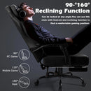 VITESSE Ergonomic Gaming Chair for Adults, 400 lbs PC Computer Chair, Racing Office Chair, Silla Gamer Height Adjustable Swivel Chair with Lumbar Vibration Support and Headrest