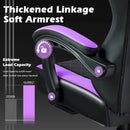 VITESSE Ergonomic Gaming Chair for Adults, 400 lbs PC Computer Chair, Racing Office Chair, Silla Gamer Height Adjustable Swivel Chair with Lumbar Vibration Support and Headrest