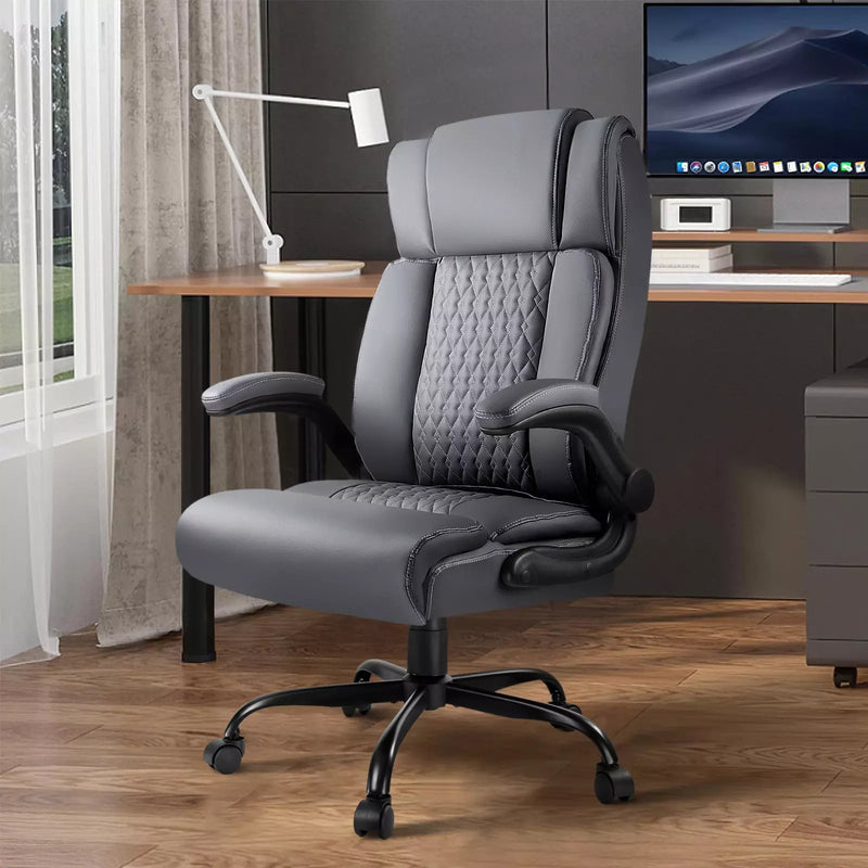 VITESSE Executive Office Chair,Big and Tall Office Chair with Flip up Armrest