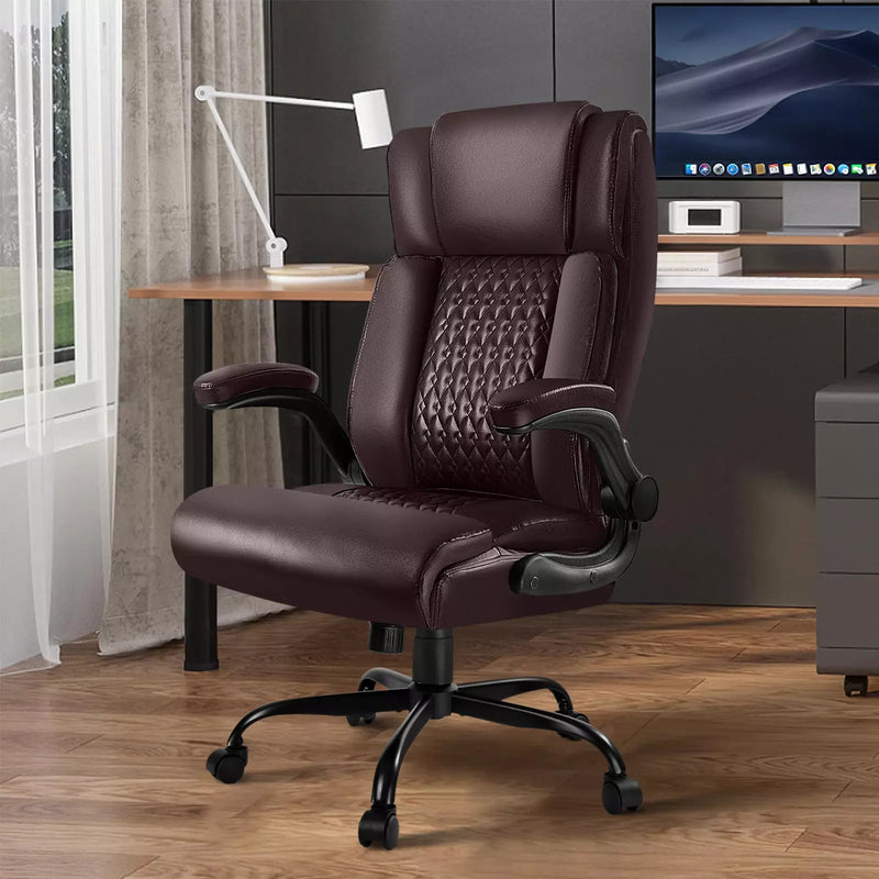 VITESSE Executive Office Chair,Big and Tall Office Chair with Flip up Armrest