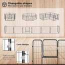 Vitesse Heavy Duty Metal Dog Playpen for Outdoor PLB01