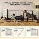 Vitesse Heavy Duty Metal Dog Playpen for Outdoor PLB01