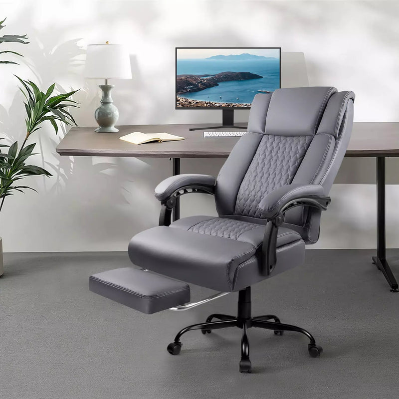 VITESSE Office Chair,Executive Heavy Duty Office Chair with Foot Rest