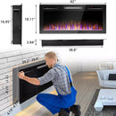 VITESSE Ultra-Thin Silence Linear Mirrored Electric Fireplace