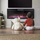 VITESSE Ultra-Thin Silence Linear Mirrored Electric Fireplace