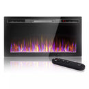 VITESSE Ultra-Thin Silence Linear Mirrored Electric Fireplace