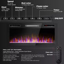 VITESSE Ultra-Thin Silence Linear Mirrored Electric Fireplace