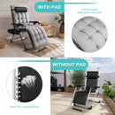 VITESSE Zero Gravity Chair,Adjustable Folding Reclining Lounge Chair