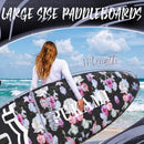 Waleaf 11' Inflatable Stand Up Paddle Board, Extra Wide SUP with 450LB Capacity & Non-Slip EVA Deck, Lightweight Stable Design for Adults Youth All Skill Levels, Ideal for Fishing Yoga