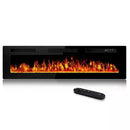 Waleaf 30” Electric Fireplace Ultra Thin Fireplace Heater, Recessed Wall Mounted Fireplace with Multicolor Flame & Remote Control
